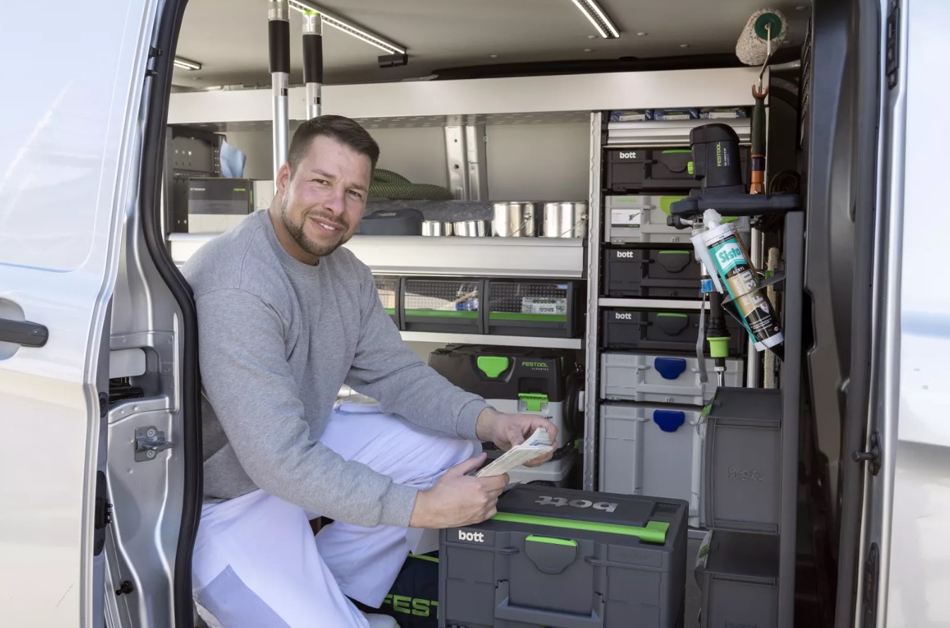 De ideale bedrijfswageninrichting voor schilders: efficiënt, overzichtelijk en professioneel
